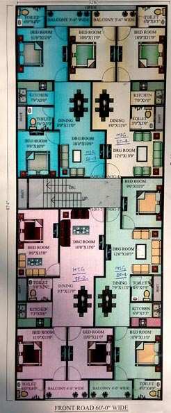 2 BHK Builder Floor 800 Sq.ft. for Sale in Dlf Ankur Vihar, Ghaziabad