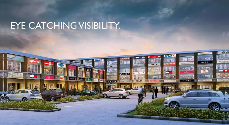  1056 Sq.ft. Showroom for Sale in Airport Road, Mohali