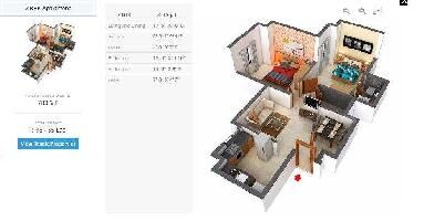 2 BHK Flat for Sale in Kolshet Road, Thane
