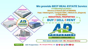  Factory for Rent in Rakholi, Silvassa