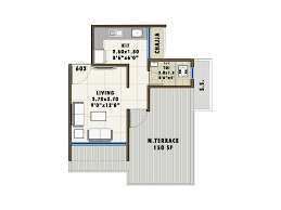 1 RK Builder Floor 450 Sq.ft. for Sale in Sector 35F, Kharghar, Navi Mumbai